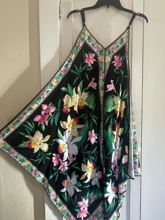 Tommy Bahama Dresses & Skirts - Tommy Bahama garden scarf cover up dress handkerchief hem small flowy